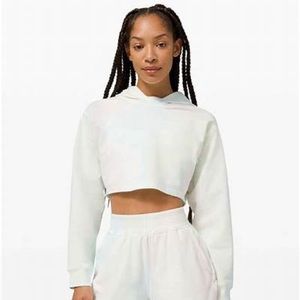 Lululemon size 0 ALL YOURS HOODIE white